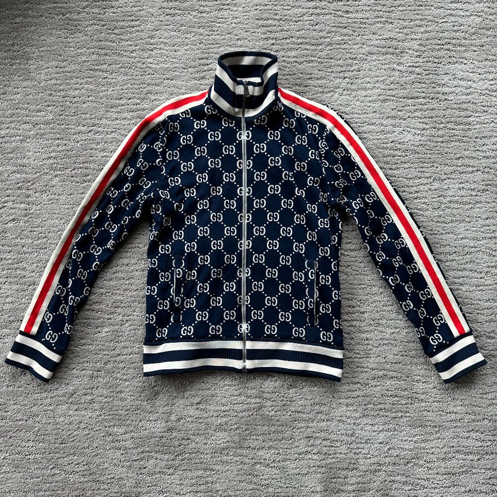 Gucci Monogram Jacquard Tracksuit Jacket